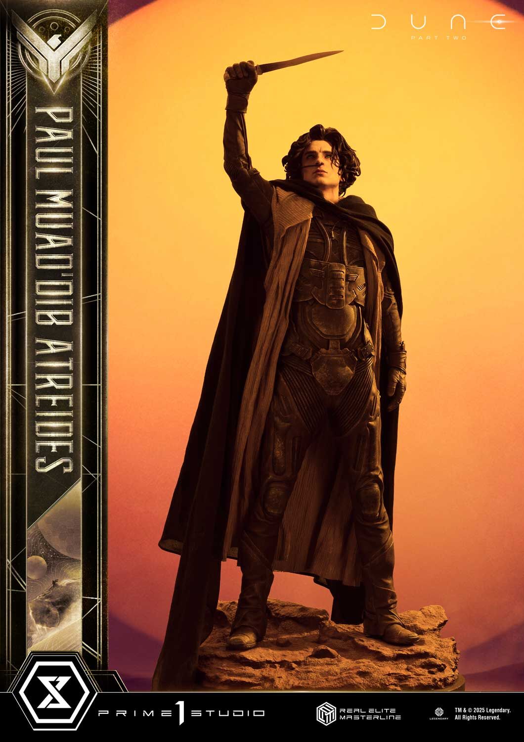 Dune: Part Two - Muad'Dib - Paul Atreides - Real Elite Masterline  (REMDUNE2-01UTS) - 1/3 - Ultimate Bonus Version (Prime 1 Studio) photo 13