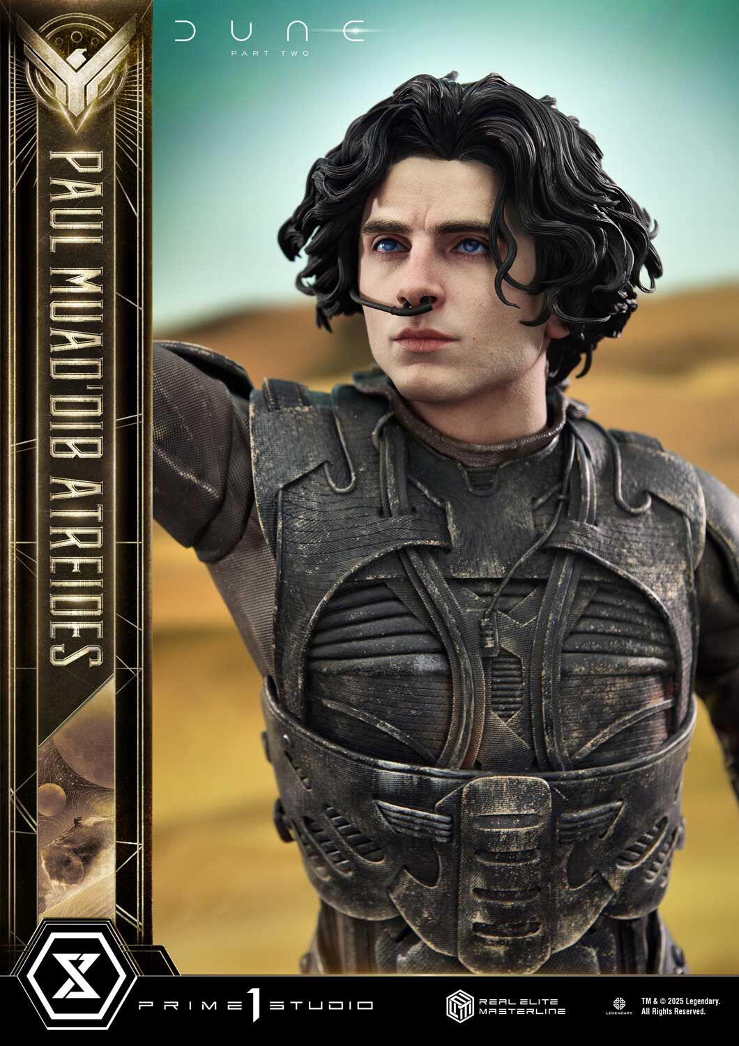 Dune: Part Two - Muad'Dib - Paul Atreides - Real Elite Masterline  (REMDUNE2-01UTS) - 1/3 - Ultimate Bonus Version (Prime 1 Studio) photo 20