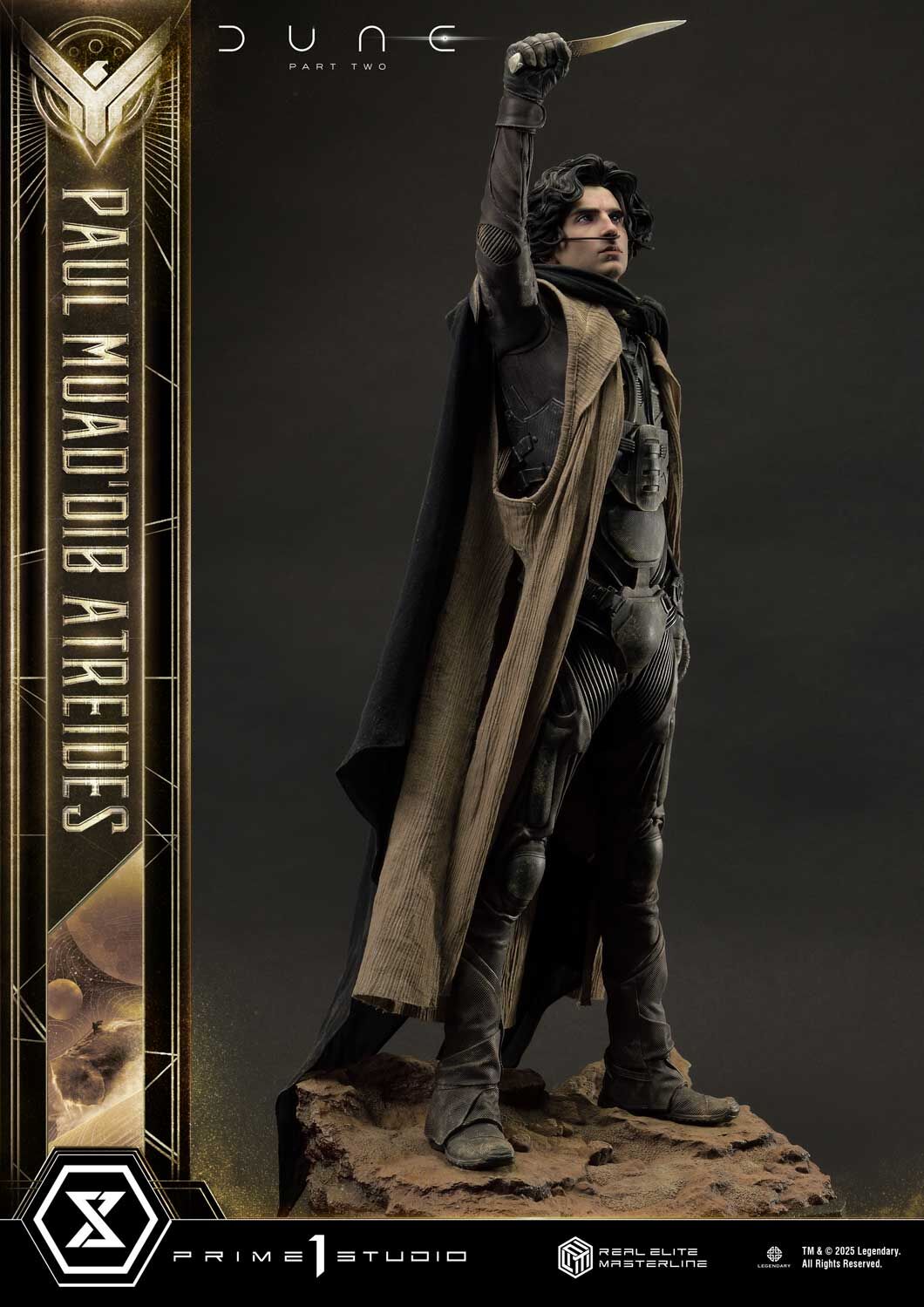 Dune: Part Two - Muad'Dib - Paul Atreides - Real Elite Masterline  (REMDUNE2-01UTS) - 1/3 - Ultimate Bonus Version (Prime 1 Studio) photo 23