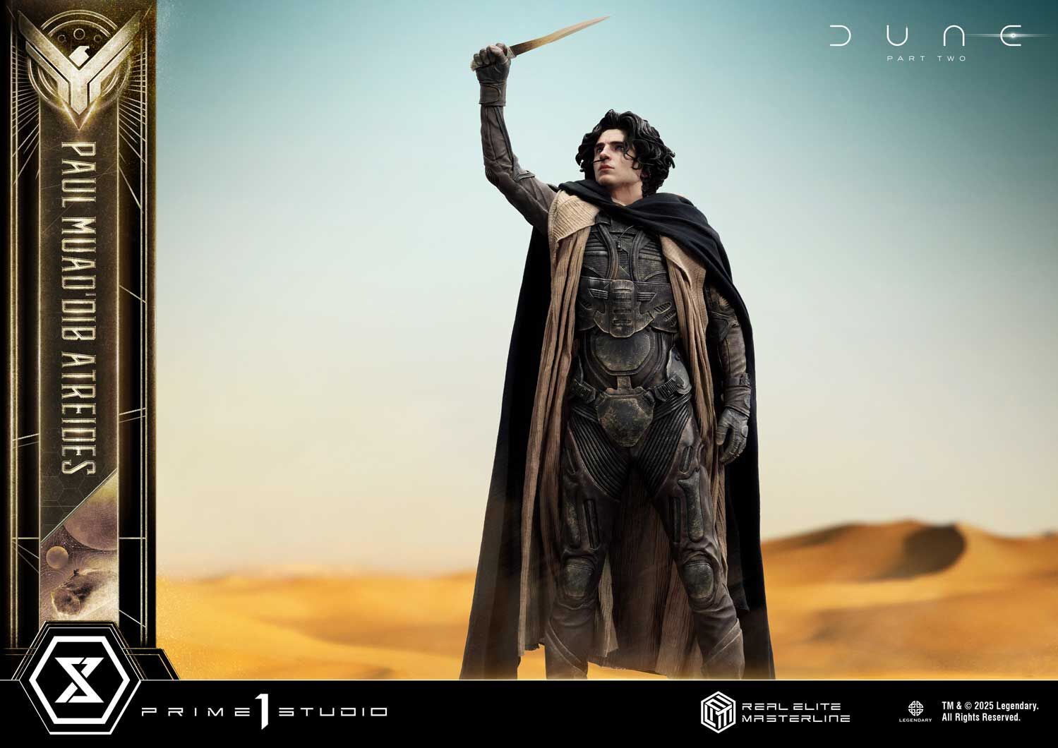 Dune: Part Two - Muad'Dib - Paul Atreides - Real Elite Masterline  (REMDUNE2-01UTS) - 1/3 - Ultimate Bonus Version (Prime 1 Studio) photo 35