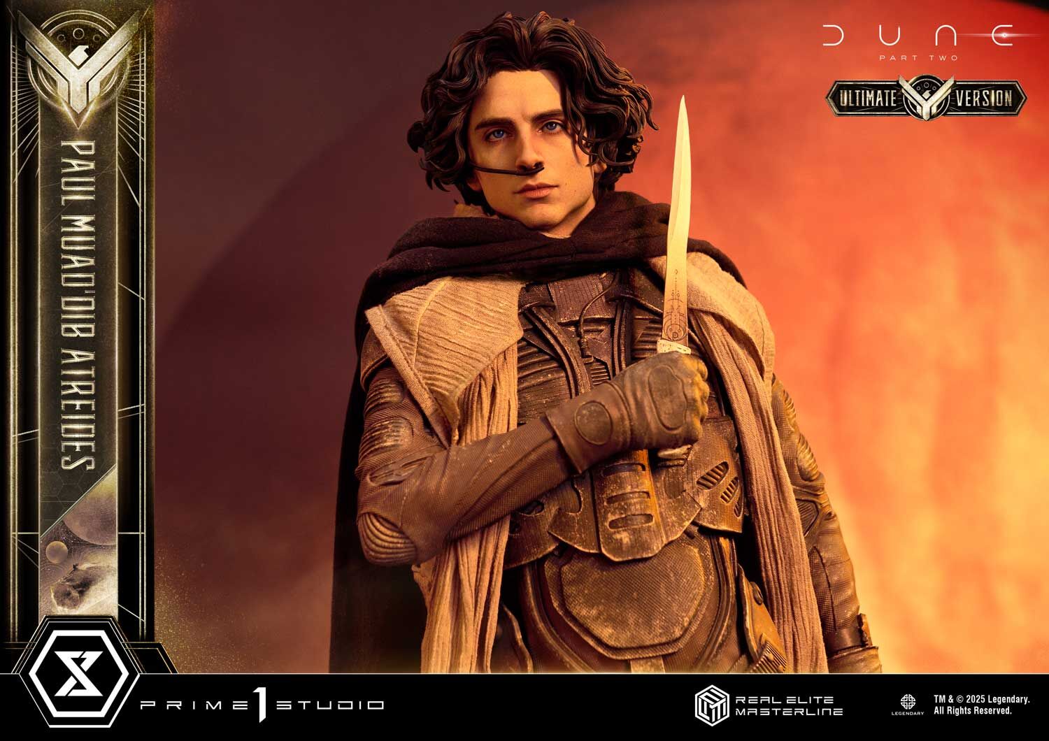 Dune: Part Two - Muad'Dib - Paul Atreides - Real Elite Masterline  (REMDUNE2-01UTS) - 1/3 - Ultimate Bonus Version (Prime 1 Studio) photo 40