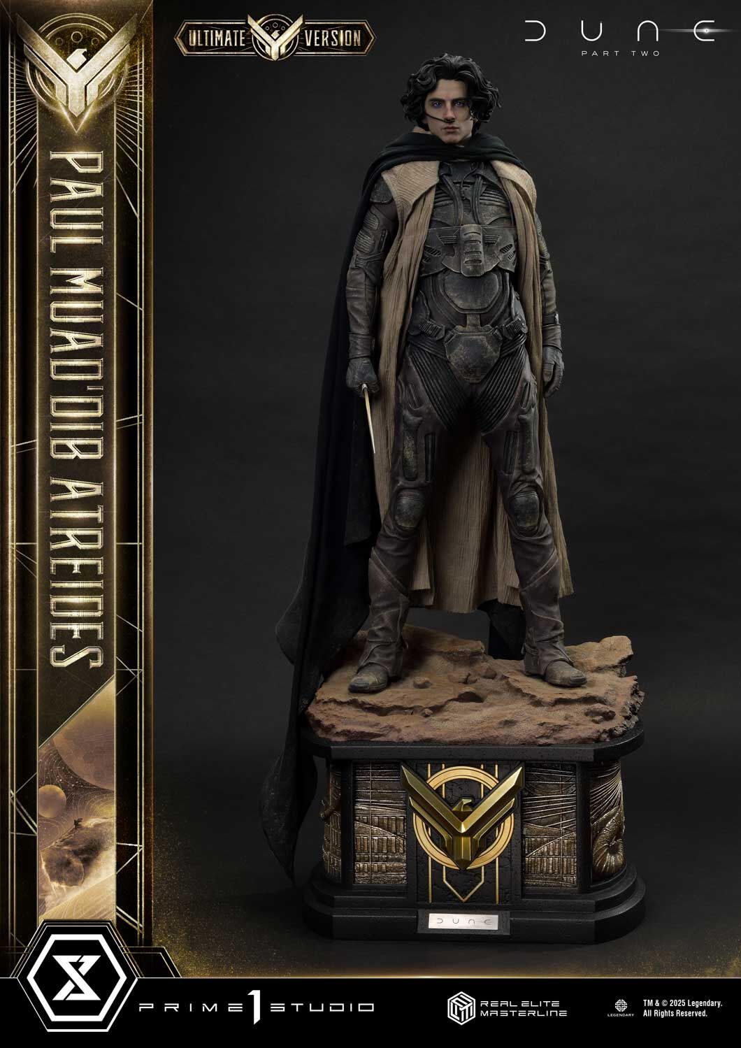 Dune: Part Two - Muad'Dib - Paul Atreides - Real Elite Masterline  (REMDUNE2-01UTS) - 1/3 - Ultimate Bonus Version (Prime 1 Studio) photo 50