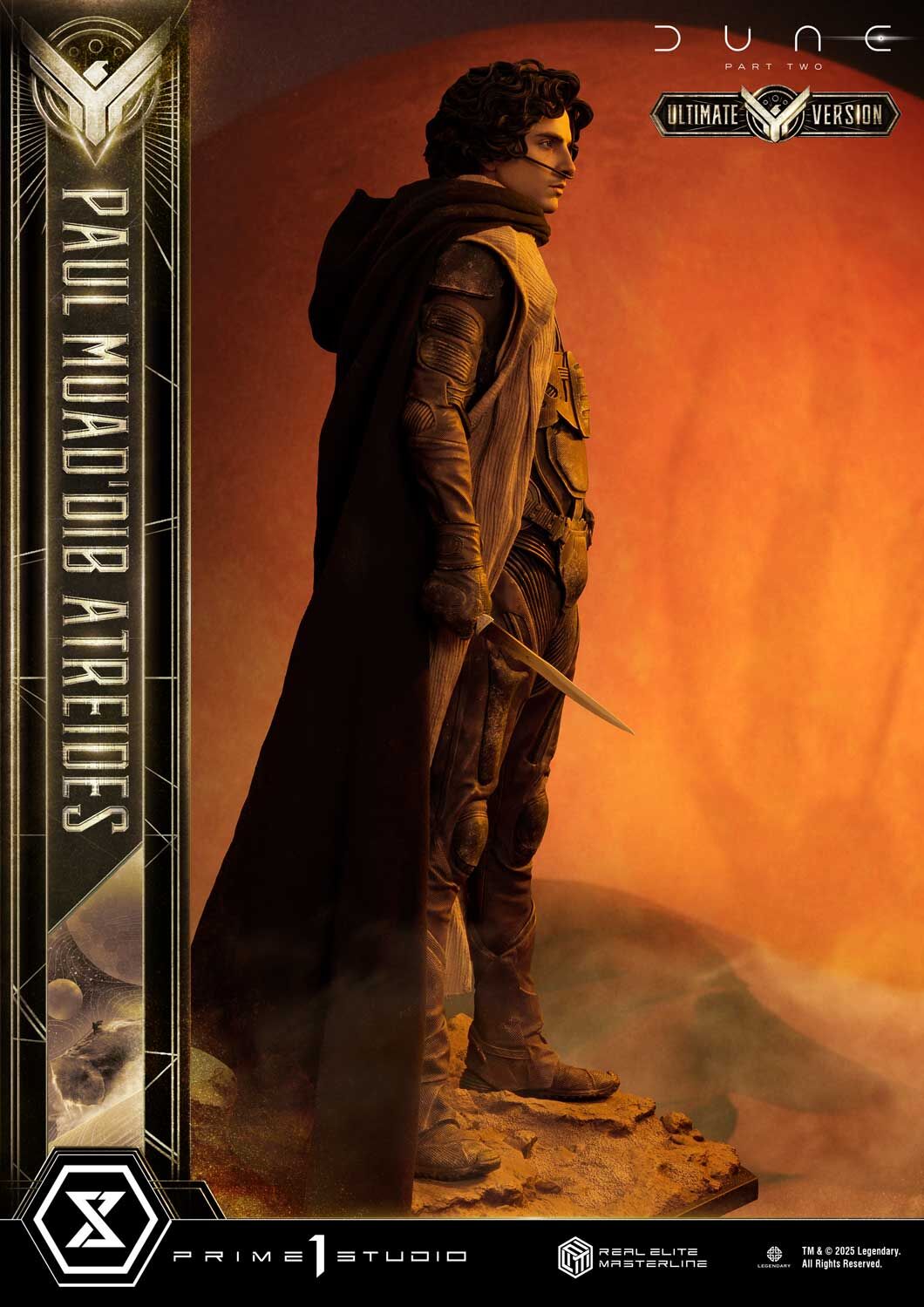 Dune: Part Two - Muad'Dib - Paul Atreides - Real Elite Masterline  (REMDUNE2-01UTS) - 1/3 - Ultimate Bonus Version (Prime 1 Studio) photo 61