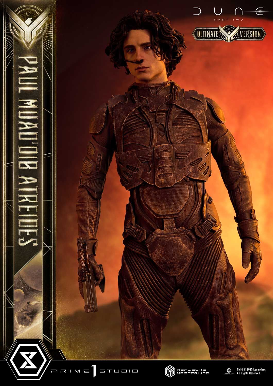 Dune: Part Two - Muad'Dib - Paul Atreides - Real Elite Masterline  (REMDUNE2-01UTS) - 1/3 - Ultimate Bonus Version (Prime 1 Studio) photo 68
