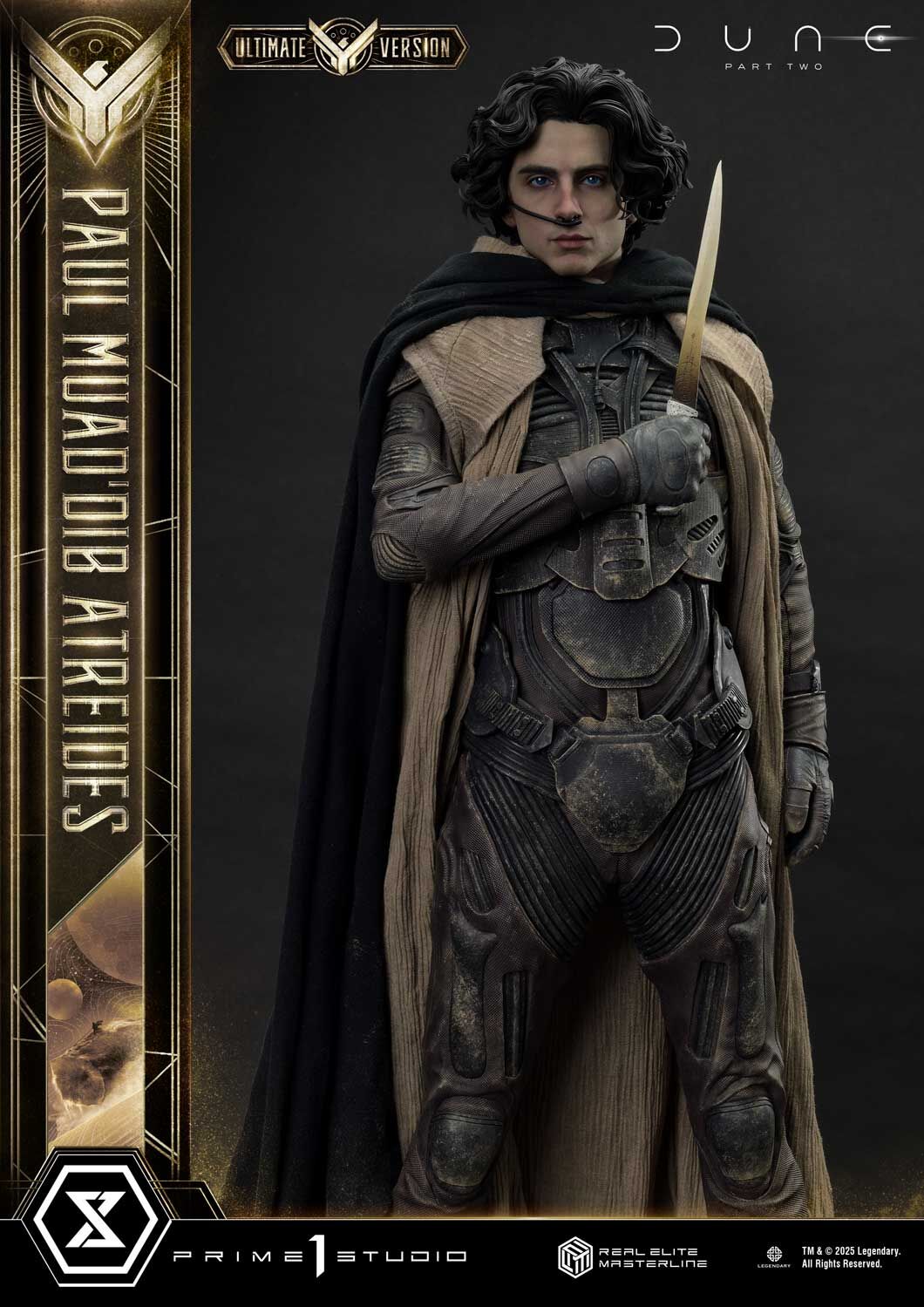 Dune: Part Two - Muad'Dib - Paul Atreides - Real Elite Masterline  (REMDUNE2-01UTS) - 1/3 - Ultimate Bonus Version (Prime 1 Studio) photo 70