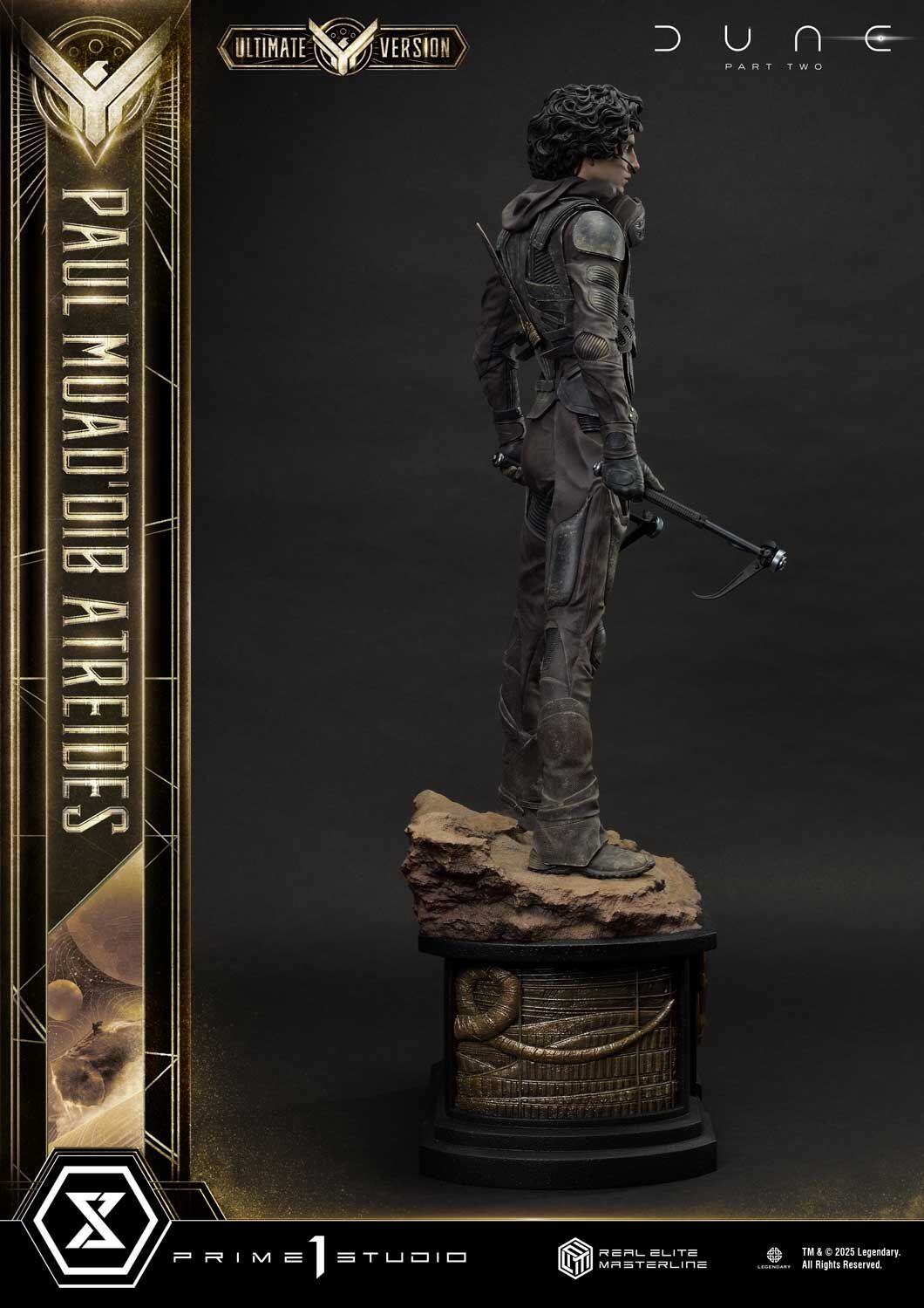 Dune: Part Two - Muad'Dib - Paul Atreides - Real Elite Masterline  (REMDUNE2-01UTS) - 1/3 - Ultimate Bonus Version (Prime 1 Studio) photo 71