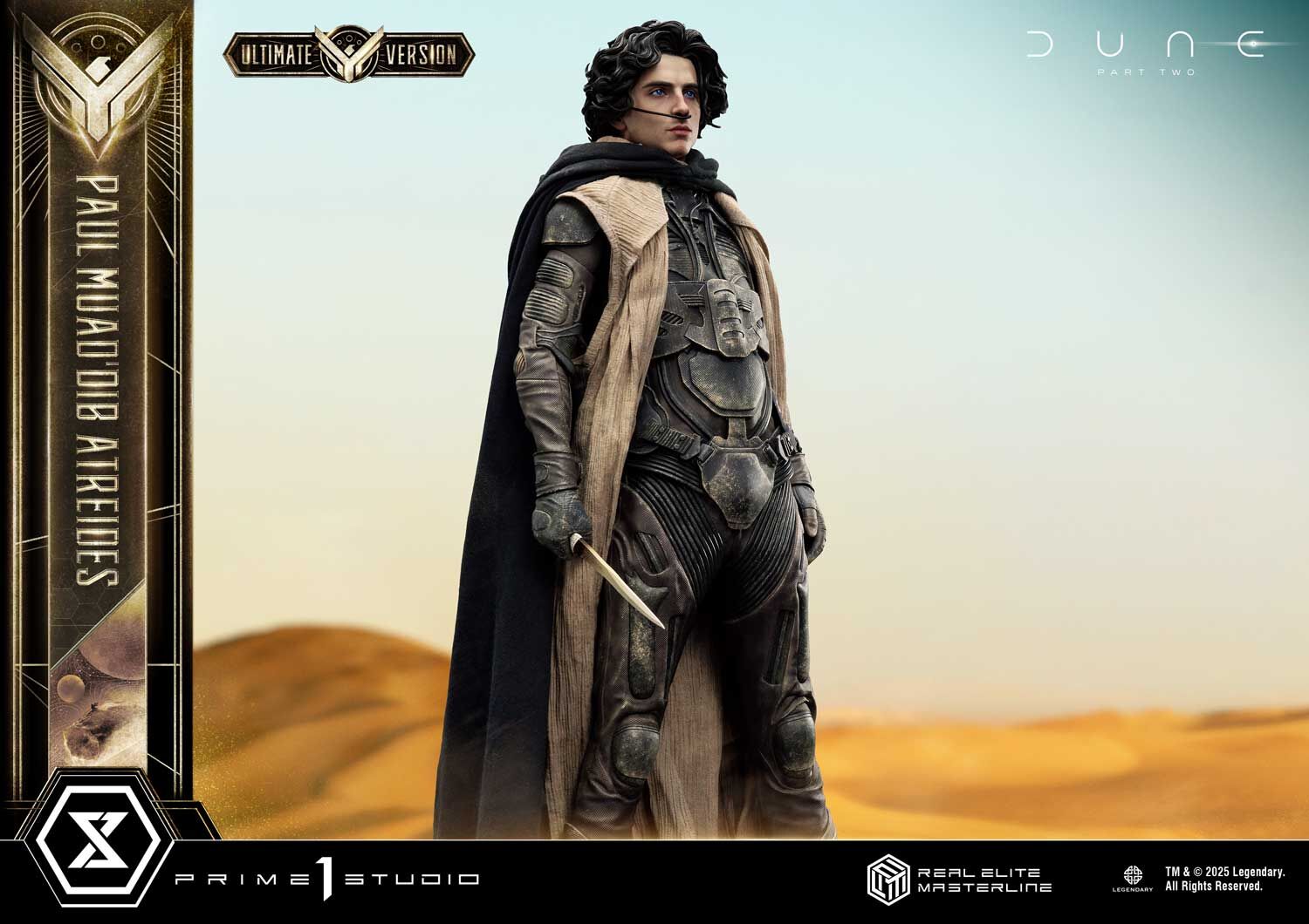 Dune: Part Two - Muad'Dib - Paul Atreides - Real Elite Masterline  (REMDUNE2-01UTS) - 1/3 - Ultimate Bonus Version (Prime 1 Studio) photo 76