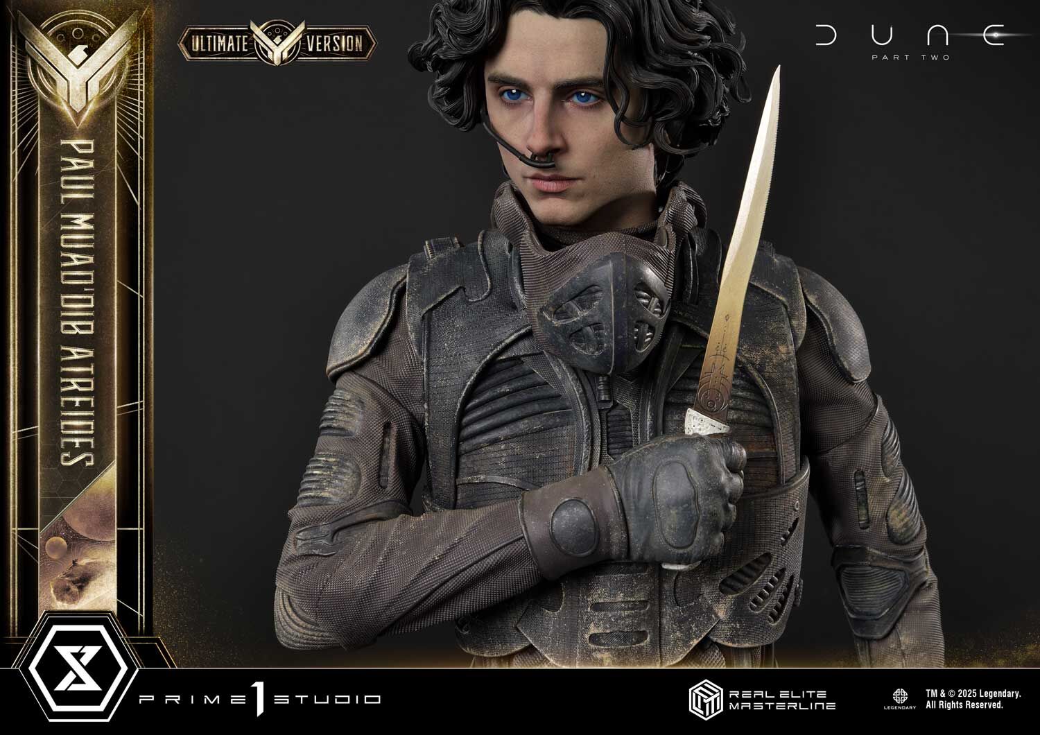 Dune: Part Two - Muad'Dib - Paul Atreides - Real Elite Masterline  (REMDUNE2-01UTS) - 1/3 - Ultimate Bonus Version (Prime 1 Studio) photo 81