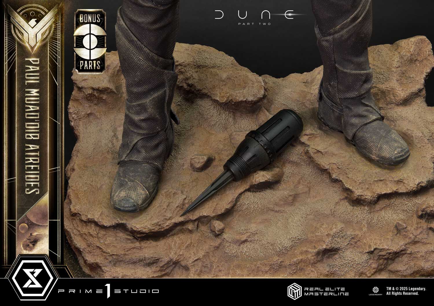 Dune: Part Two - Muad'Dib - Paul Atreides - Real Elite Masterline  (REMDUNE2-01UTS) - 1/3 - Ultimate Bonus Version (Prime 1 Studio) photo 88