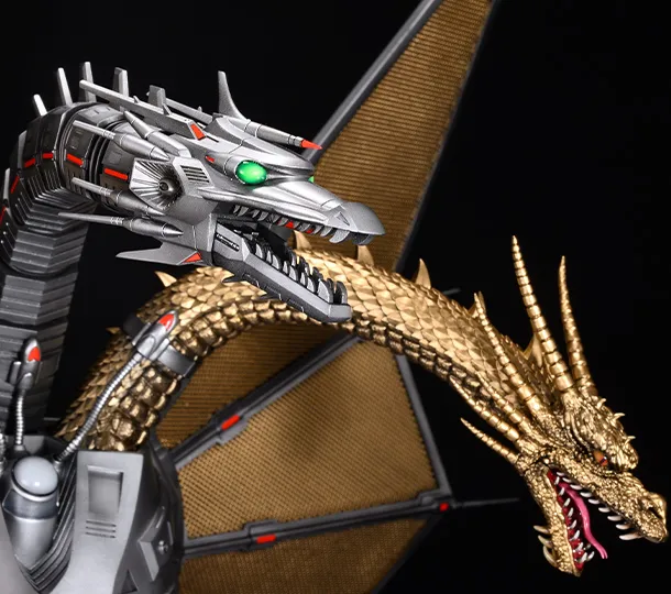 Gojira vs. King Ghidorah - Mecha King Ghidorah - Ichiban Kuji - Ichiban Kuji "Gojira vs. King Ghidorah" ~Chou Dragon Kaijuu King Ghidorah~ (B Prize) - Magnuvics (Bandai Spirits) photo 11