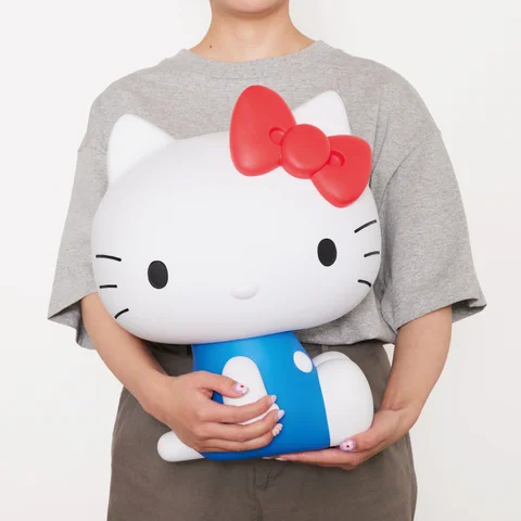 Sanrio Characters - Hello Kitty - Happy Kuji Hello Kitty 50th ~Happy Anniversary★~ - HappyKuji - 1974 Sitting (Sunny Side Up) photo 2