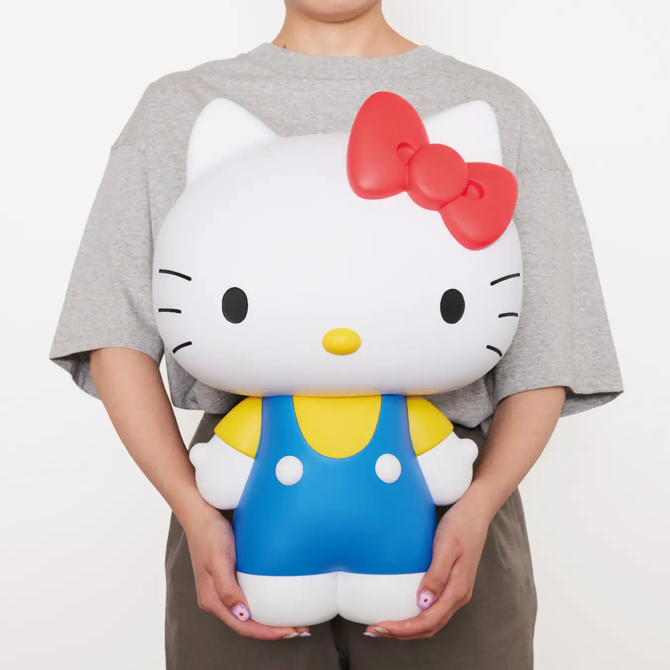 Sanrio Characters - Hello Kitty - Happy Kuji Hello Kitty 50th ~Happy Anniversary★~ - HappyKuji - 1974 Standing (Sunny Side Up) photo 2