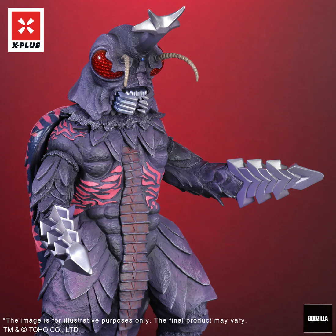 Gojira vs. Megalon - Megalon - Toho 30cm Series - Purple Ver. (Plex, X-Plus) photo 2
