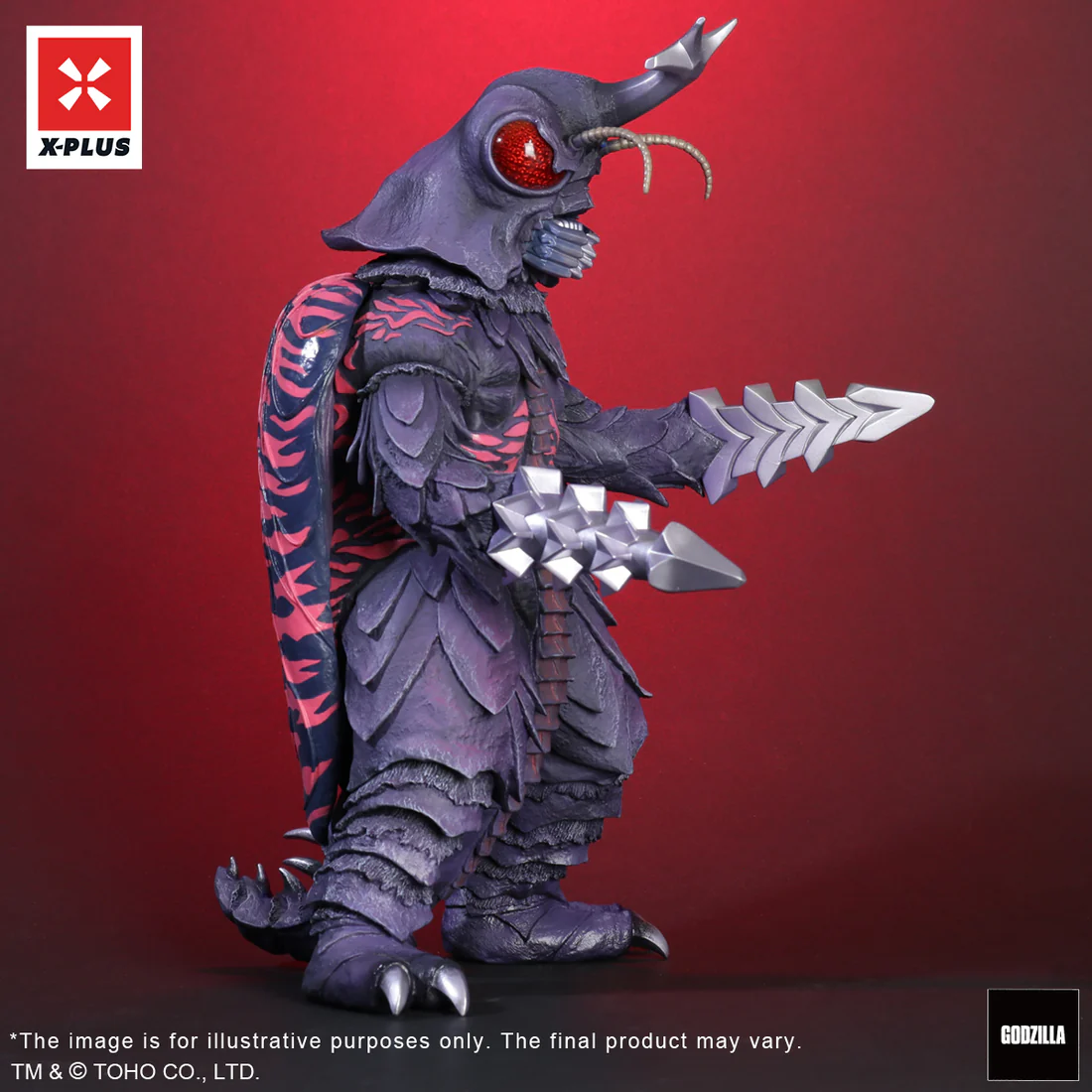 Gojira vs. Megalon - Megalon - Toho 30cm Series - Purple Ver. (Plex, X-Plus) photo 3