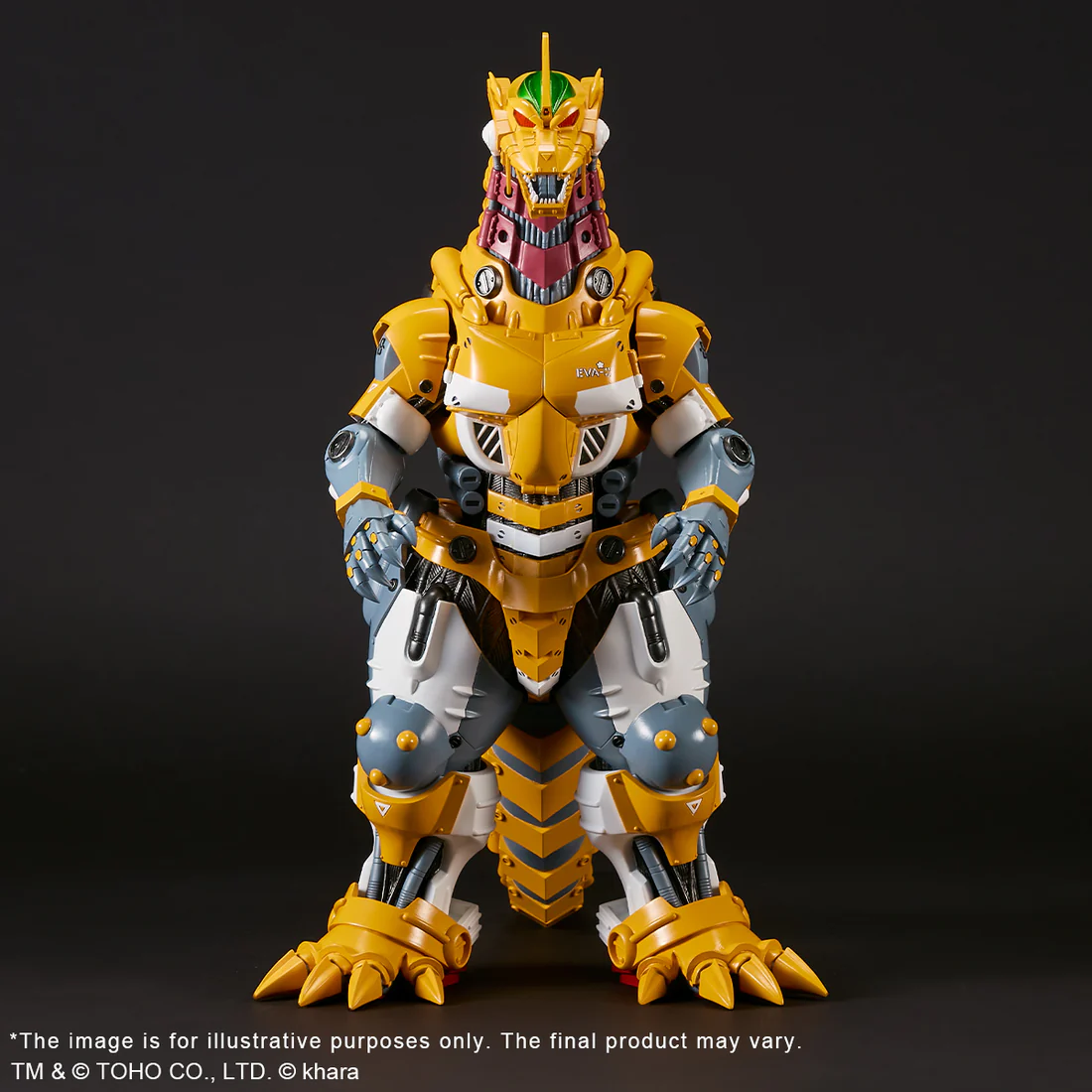 Gojira vs. Evangelion - MechaGojira - Toho Daikaiju Series - MFS-3 KIRYU High Mobility Type - EVA Type-00 Color (Plex, X-Plus)
