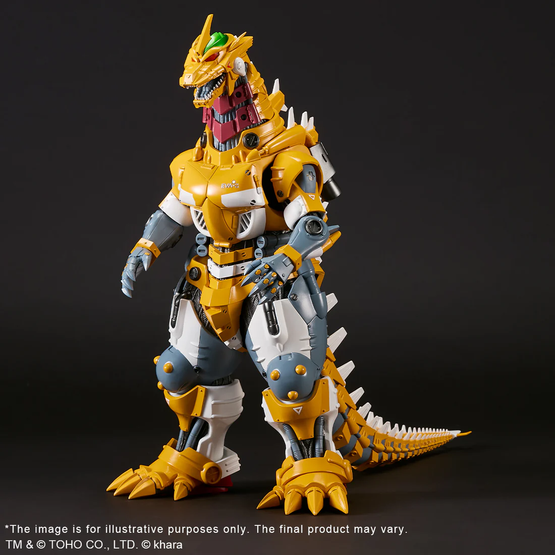 Gojira vs. Evangelion - MechaGojira - Toho Daikaiju Series - MFS-3 KIRYU High Mobility Type - EVA Type-00 Color (Plex, X-Plus) photo 3