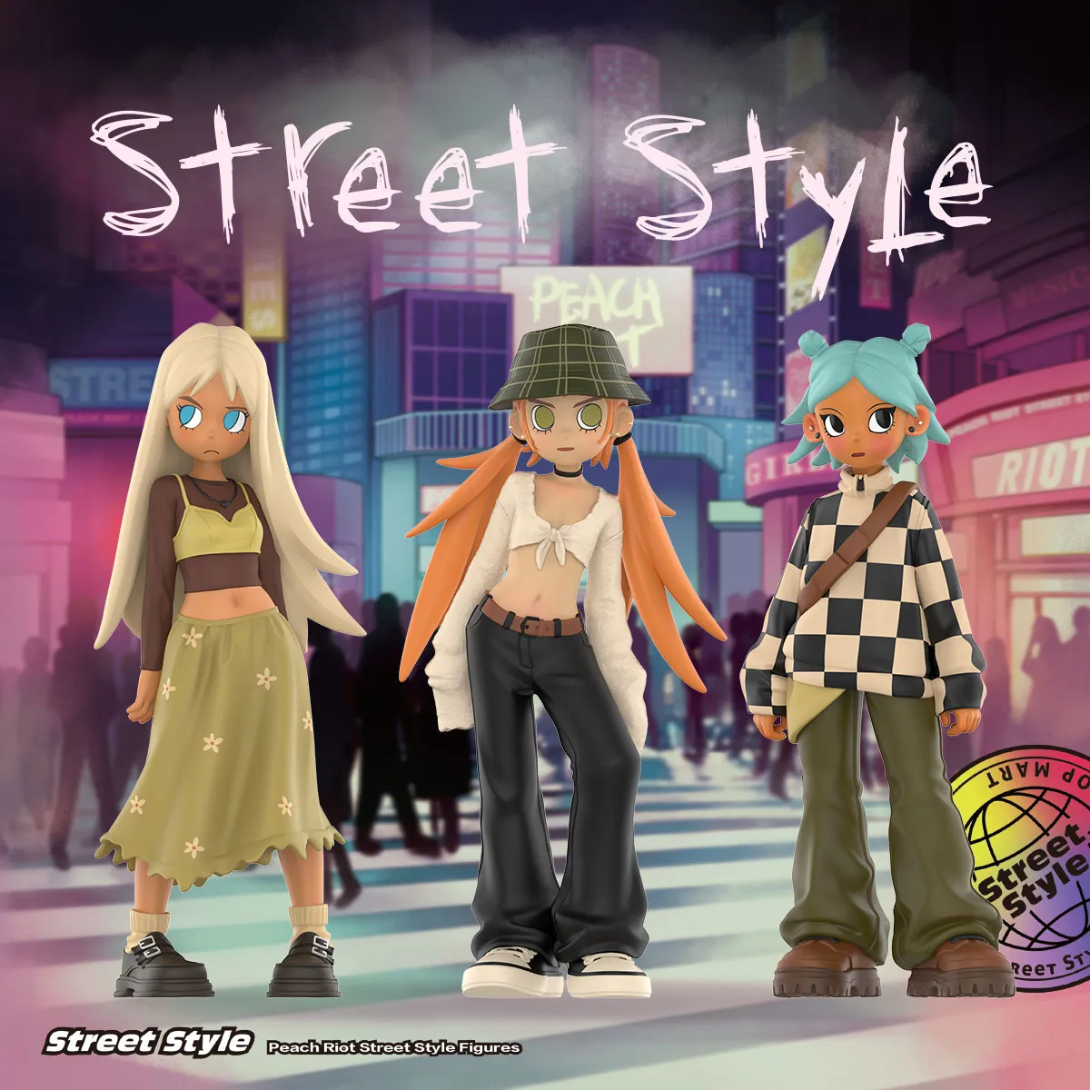 Peach Riot - Frankie - Street Style (Pop Mart) photo 2