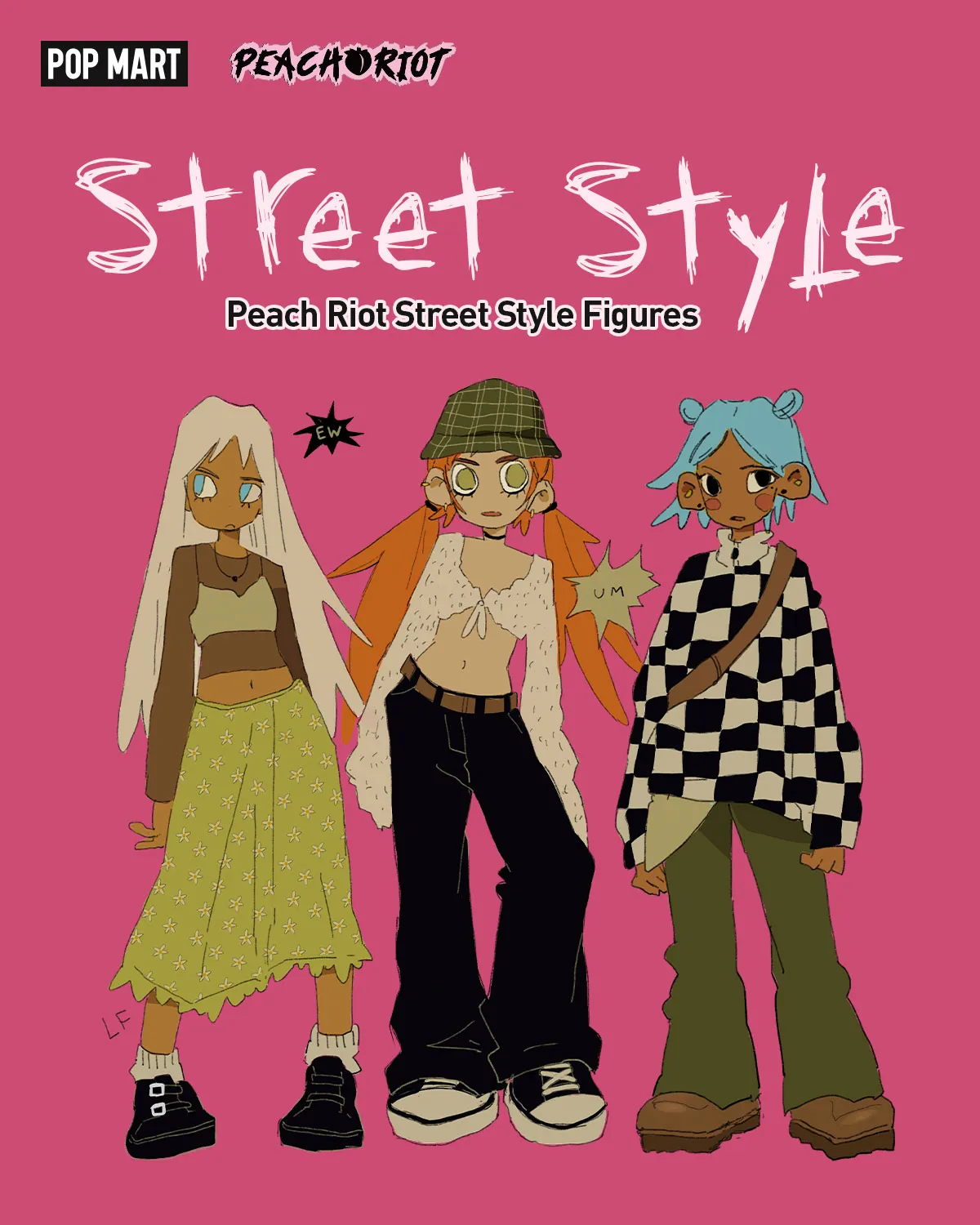 Peach Riot - Frankie - Street Style (Pop Mart) photo 3