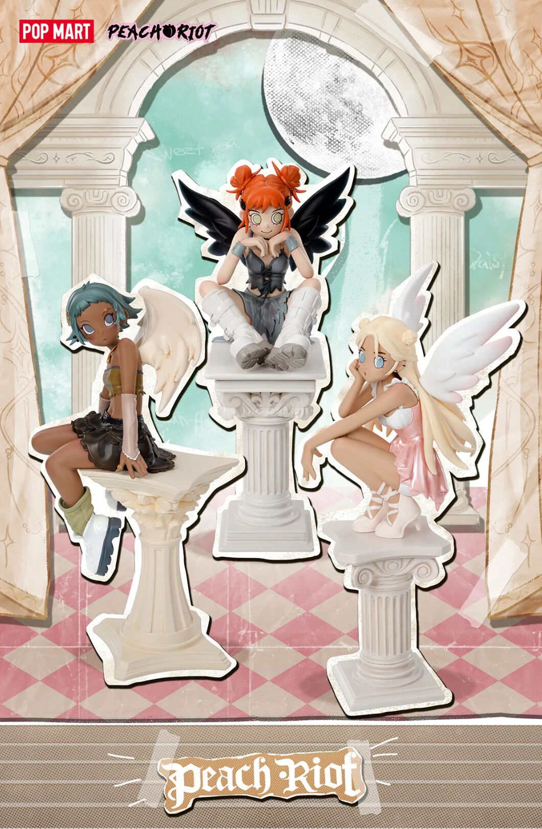 Peach Riot - Poppy - Seraphim (Pop Mart)