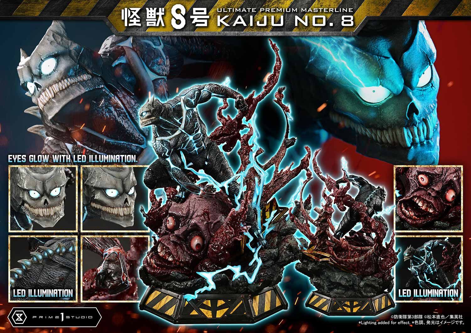 Kaijuu No. 8 - Ultimate Premium Masterline (UPMK8-01DX) - 1/4 - DX Version (Prime 1 Studio) photo 55