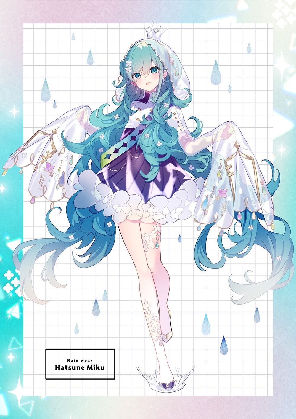 Piapro Characters - Hatsune Miku - Rainwear (Good Smile Company)