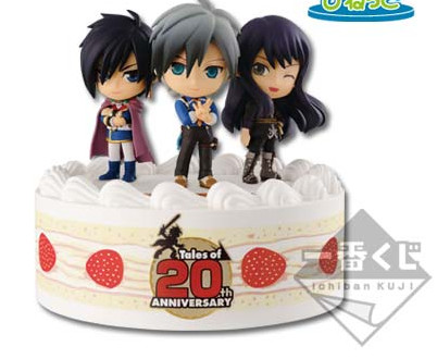 Tales of Destiny - Lion Magnus - Ichiban Kuji - Ichiban Kuji Tales of Series 20th Anniversary - Kyun-Chara Vignette - Memorial Cake (Banpresto)