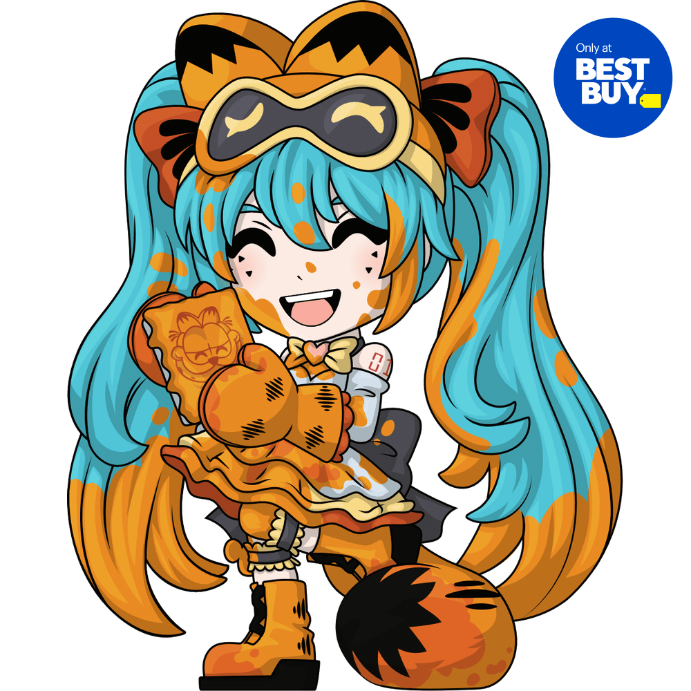 Garfield - Piapro Characters - Hatsune Miku - Garfield x Youtooz - Hatsune Miku x Youtooz - Youtooz  (#557) - Lasagna Splattered (Best Buy, Youtooz)