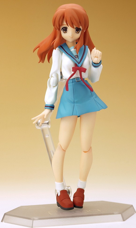 Suzumiya Haruhi no Yuuutsu - Asahina Mikuru - Figma (#006) - School Uniform Ver. (Max Factory) photo 4