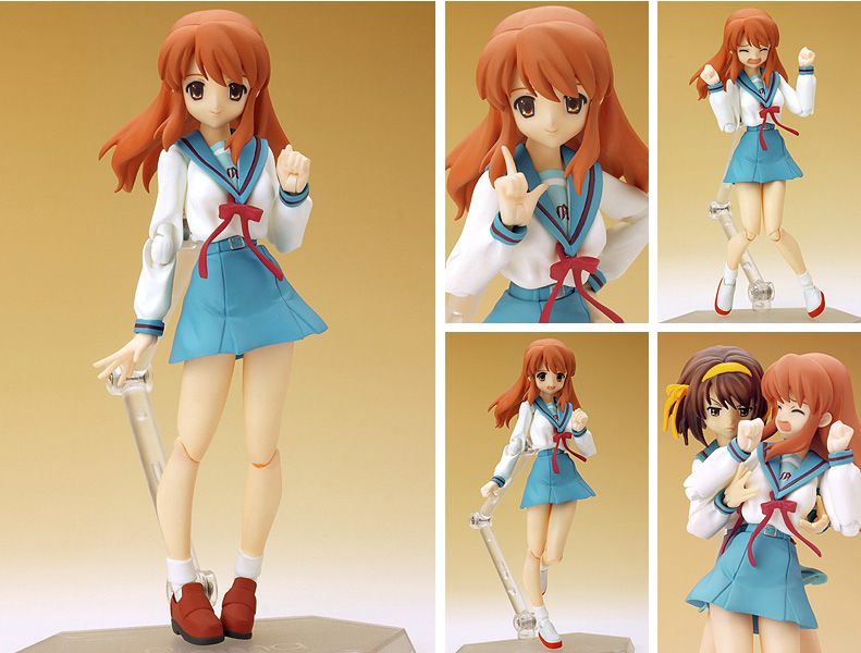 Suzumiya Haruhi no Yuuutsu - Asahina Mikuru - Figma (#006) - School Uniform Ver. (Max Factory) photo 6