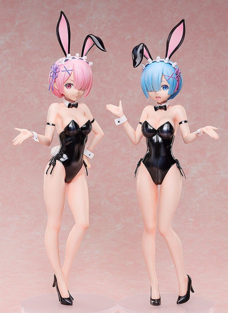 Re:Zero kara Hajimeru Isekai Seikatsu - Rem - B-style - 1/4 - Bare Leg Bunny Ver., 2nd (FREEing)