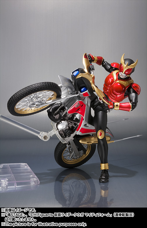 Kamen Rider Kuuga - Kamen Rider Kuuga Mighty Form - S.H.Figuarts - S.H.Figuarts Shinkocchou Seihou (Bandai) photo 5