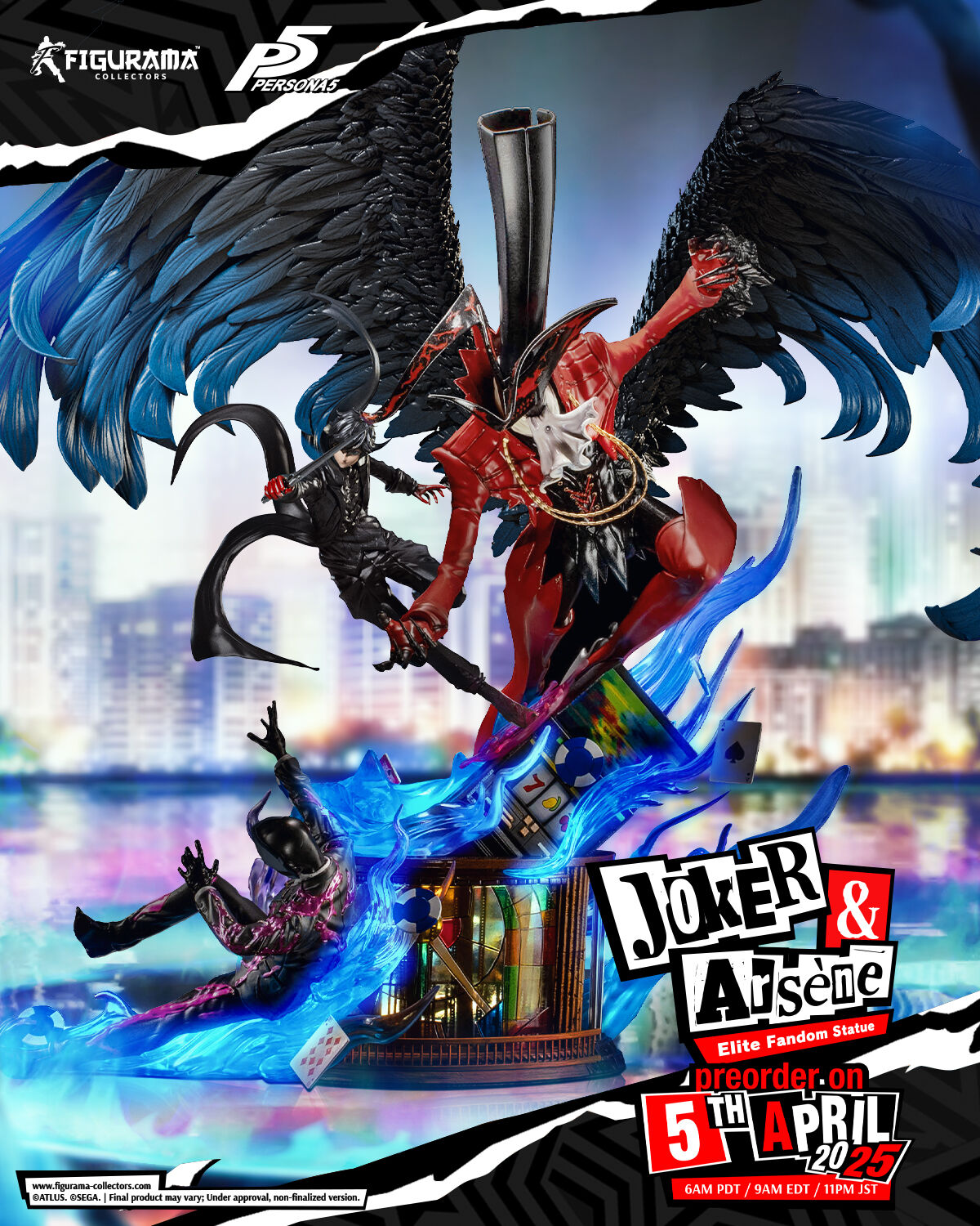 Persona 5 - Arsène - Shujinkou - Elite Fandom Statue - 1/8 (Figurama Collectors) photo 10