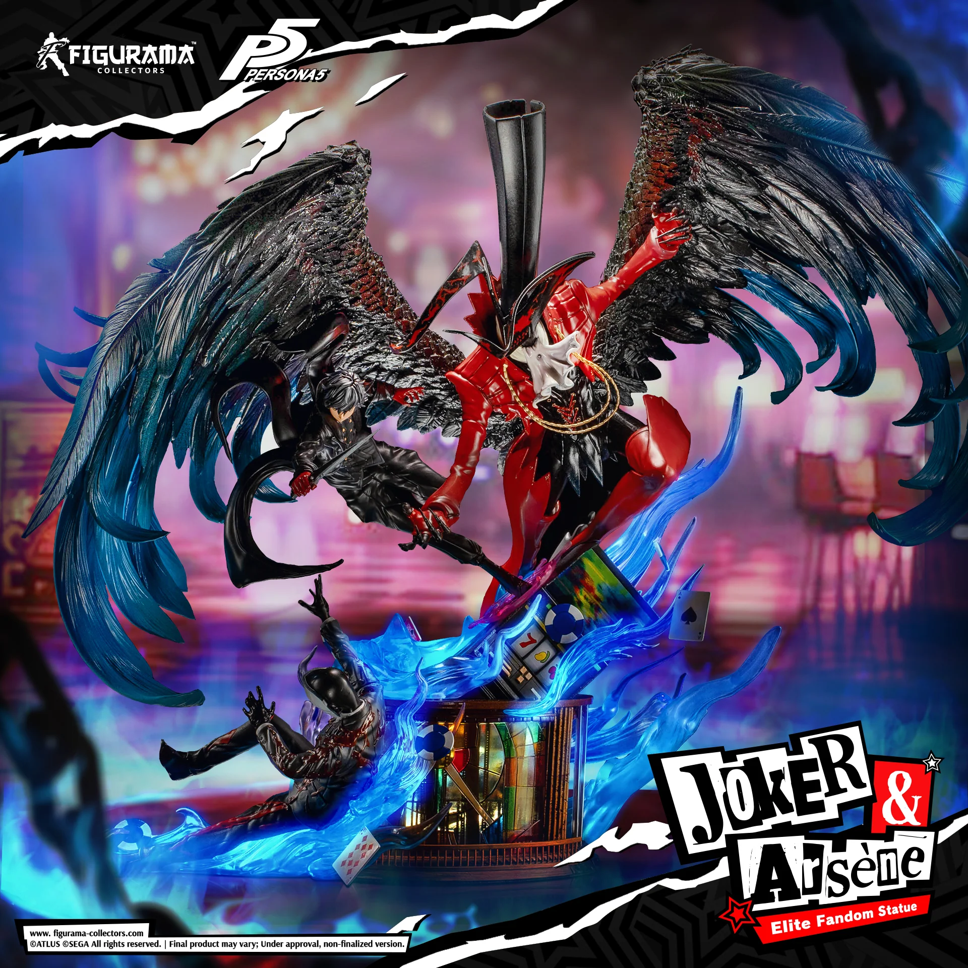 Persona 5 - Arsène - Shujinkou - Elite Fandom Statue - 1/8 (Figurama Collectors) photo 17