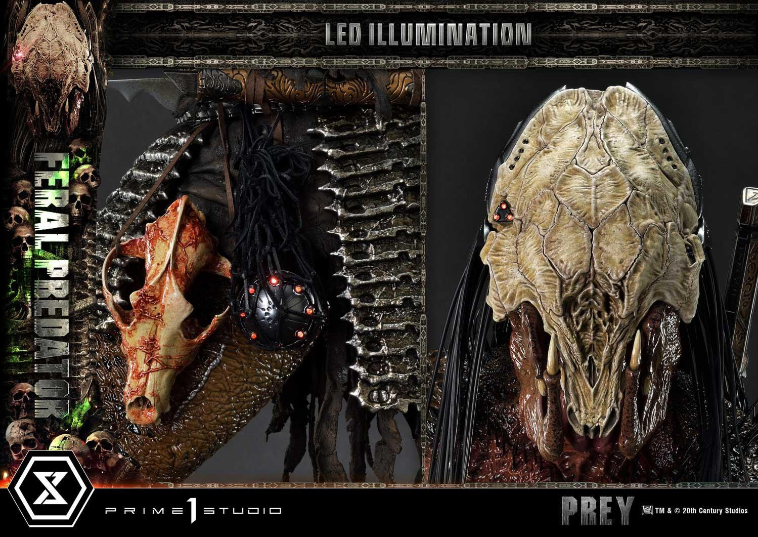 Prey - Feral Predator - Museum Masterline Series  (MMPR-07DXS) - 1/3 - DX Bonus Version (Prime 1 Studio) photo 96