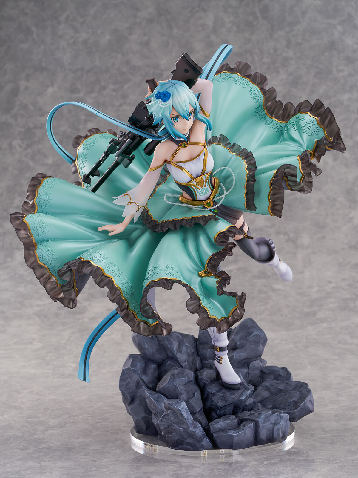 Sword Art Online - Sinon - Shibuya Scramble Figure - 1/7 - Crystal Dress Ver. (CyberZ, eStream) photo 8