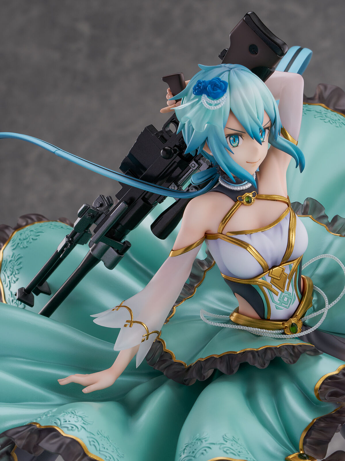 Sword Art Online - Sinon - Shibuya Scramble Figure - 1/7 - Crystal Dress Ver. (CyberZ, eStream) photo 9