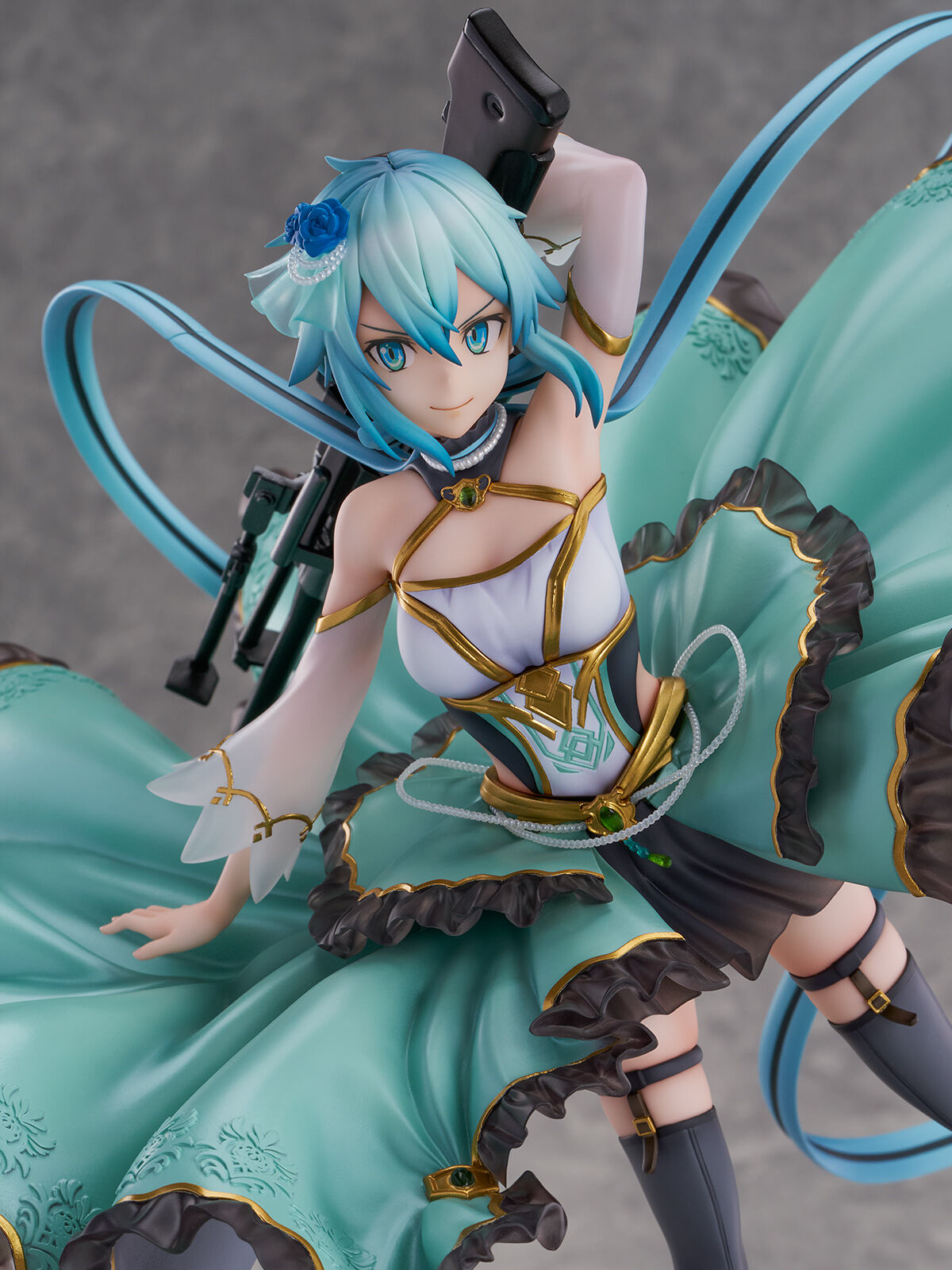 Sword Art Online - Sinon - Shibuya Scramble Figure - 1/7 - Crystal Dress Ver. (CyberZ, eStream) photo 10