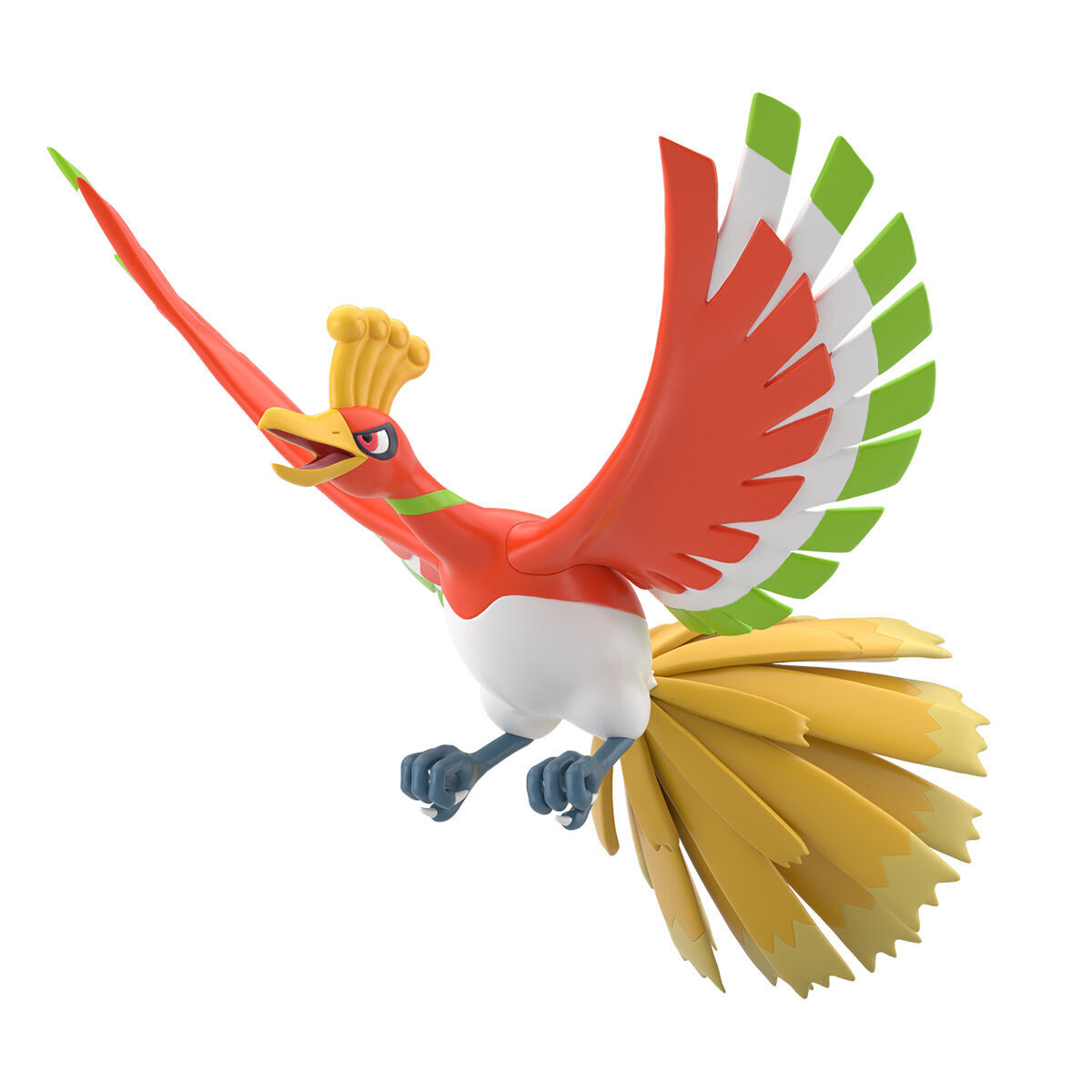 Pocket Monsters - Houou - Bandai Shokugan - Candy Toy - Pokémon Scale World - 1/20 (Bandai) photo 2