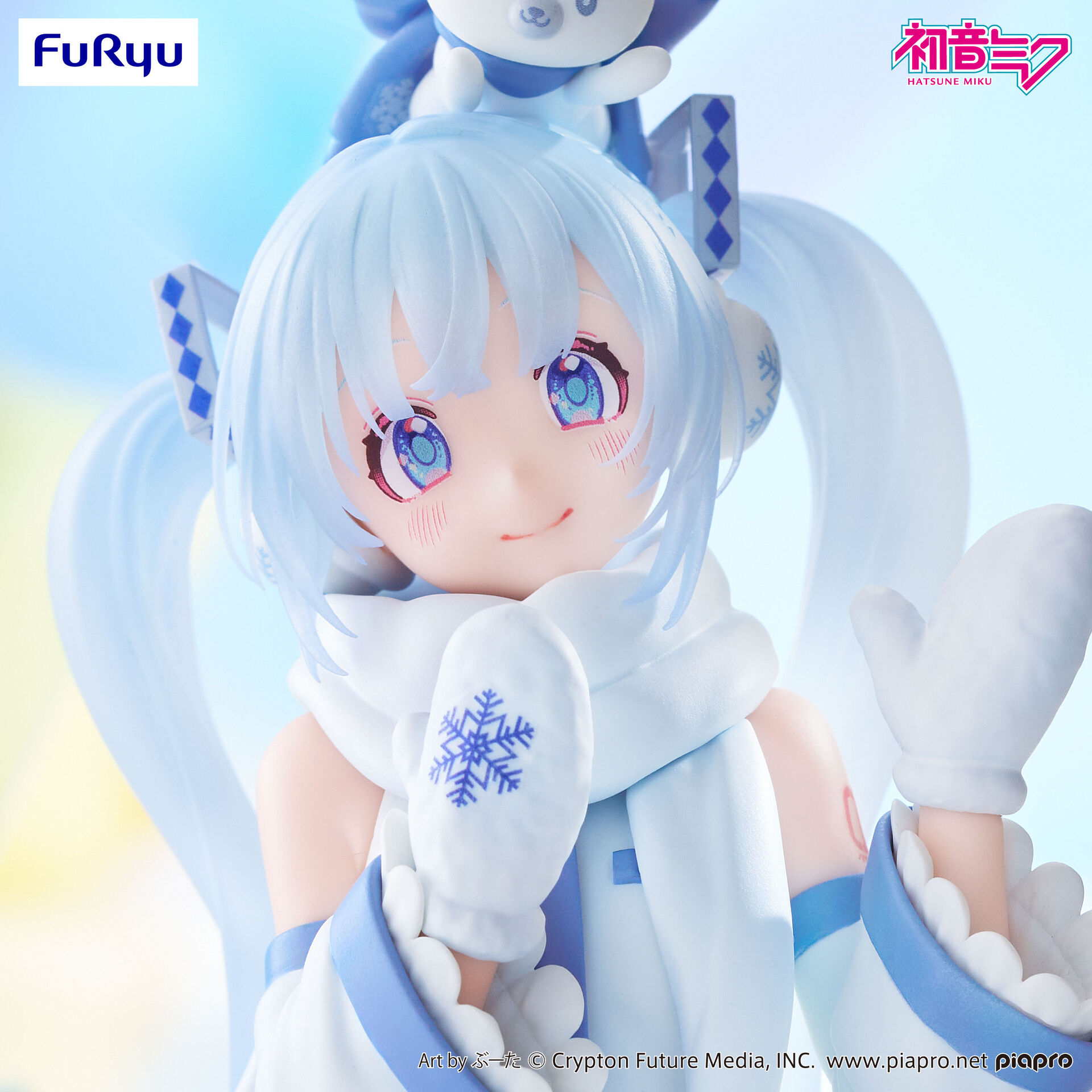 Piapro Characters - Hatsune Miku - Rabbit Yukine - Noodle Stopper Figure - Snow, Sky Town ver. (FuRyu) photo 2
