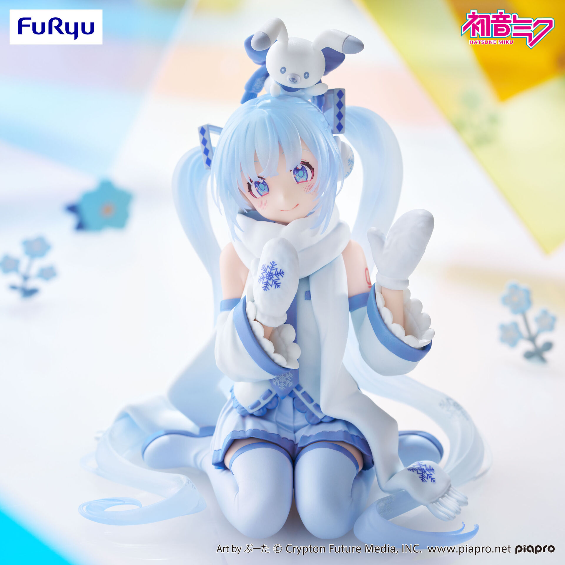 Piapro Characters - Hatsune Miku - Rabbit Yukine - Noodle Stopper Figure - Snow, Sky Town ver. (FuRyu) photo 3