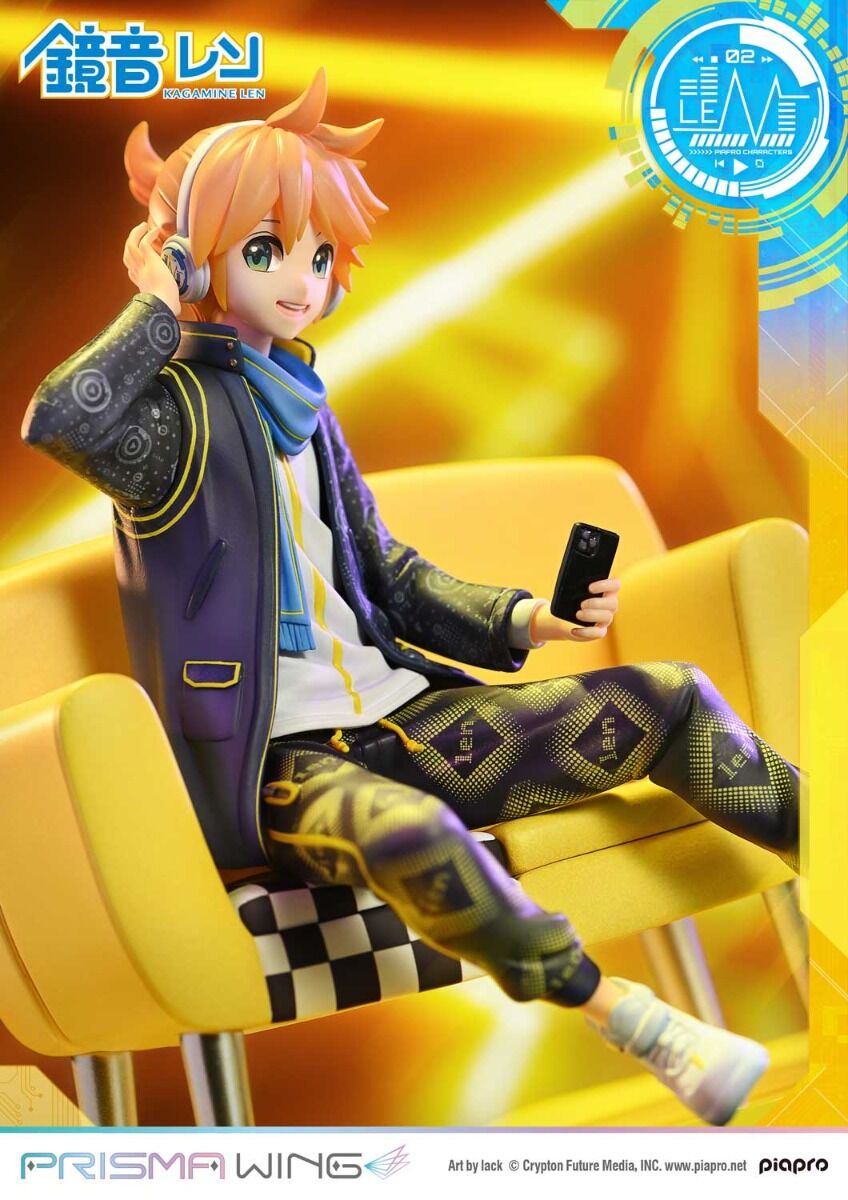 Piapro Characters - Kagamine Len - Prisma Wing (PWPCL-04) - 1/7 (Prime 1 Studio) photo 9