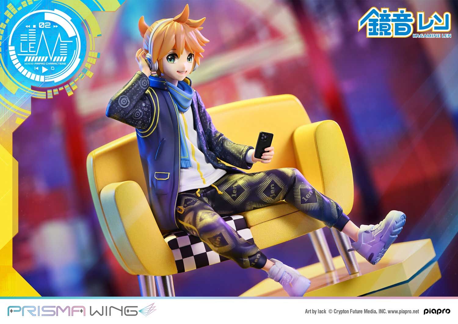 Piapro Characters - Kagamine Len - Prisma Wing (PWPCL-04) - 1/7 (Prime 1 Studio) photo 12