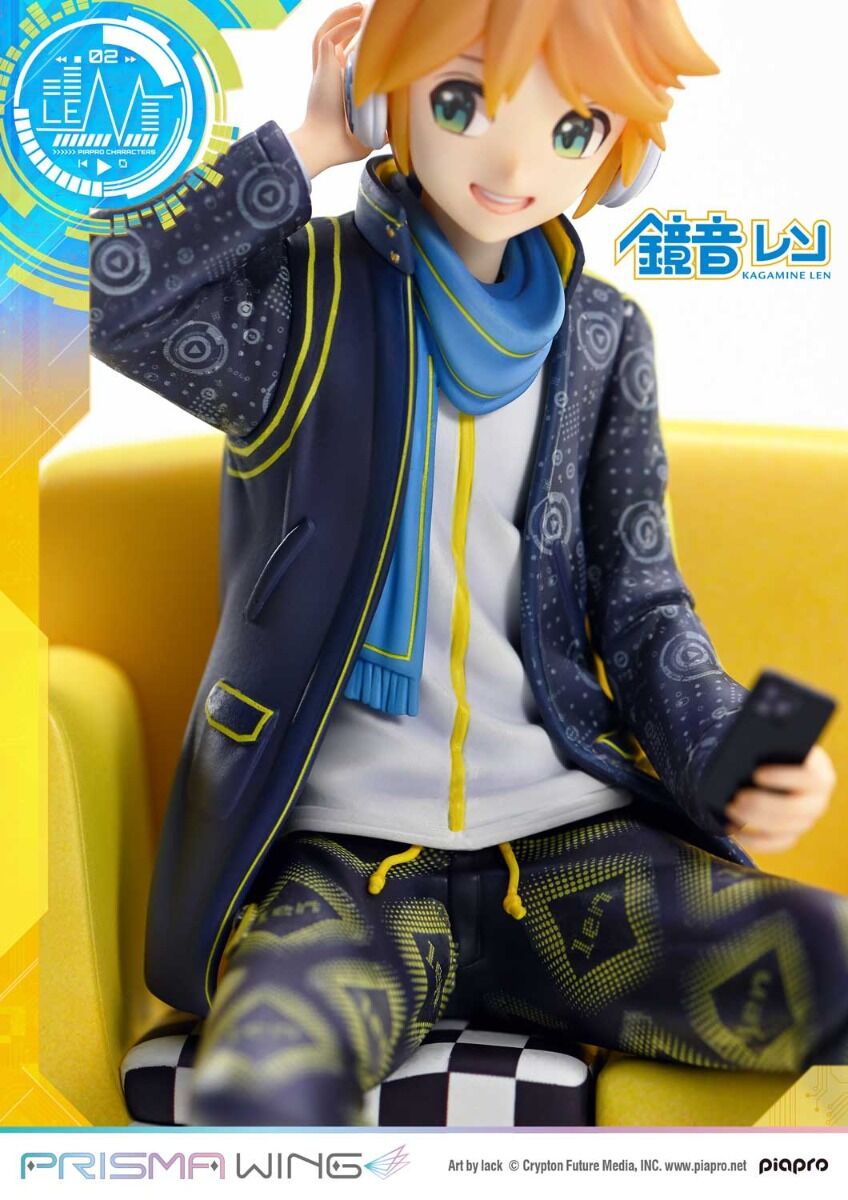 Piapro Characters - Kagamine Len - Prisma Wing (PWPCL-04) - 1/7 (Prime 1 Studio) photo 17