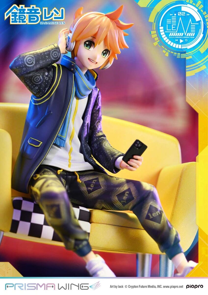 Piapro Characters - Kagamine Len - Prisma Wing (PWPCL-04) - 1/7 (Prime 1 Studio) photo 20