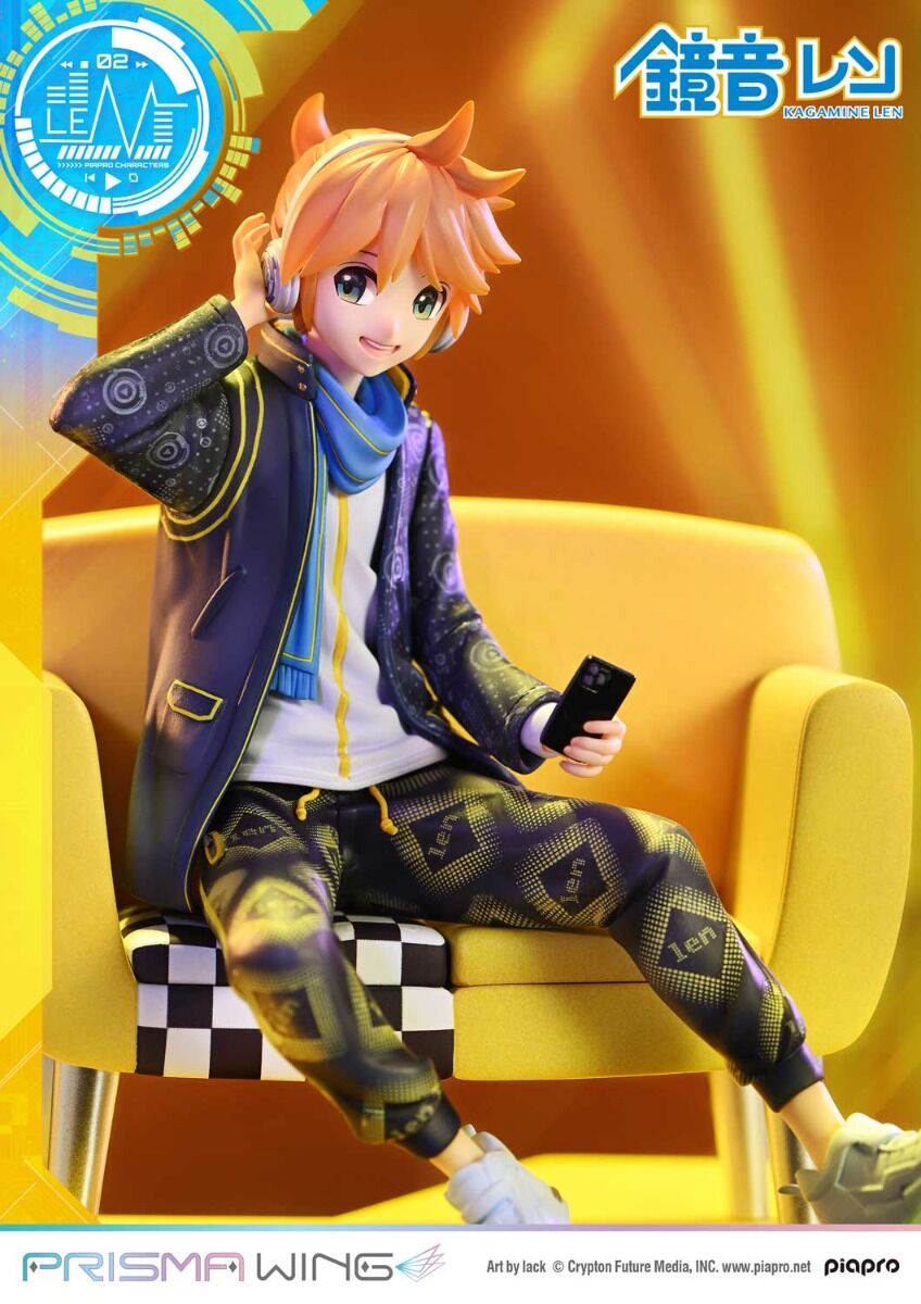 Piapro Characters - Kagamine Len - Prisma Wing (PWPCL-04) - 1/7 (Prime 1 Studio) photo 29