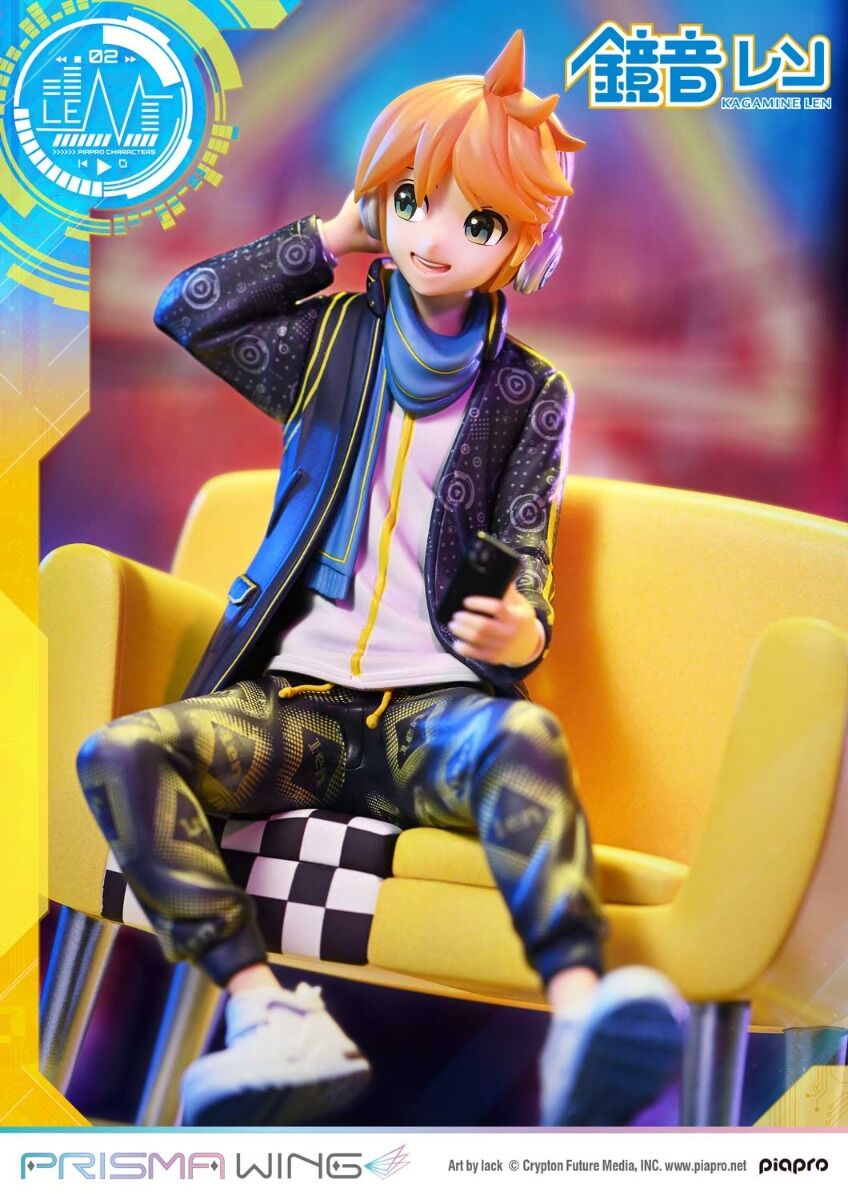 Piapro Characters - Kagamine Len - Prisma Wing (PWPCL-04) - 1/7 (Prime 1 Studio) photo 31