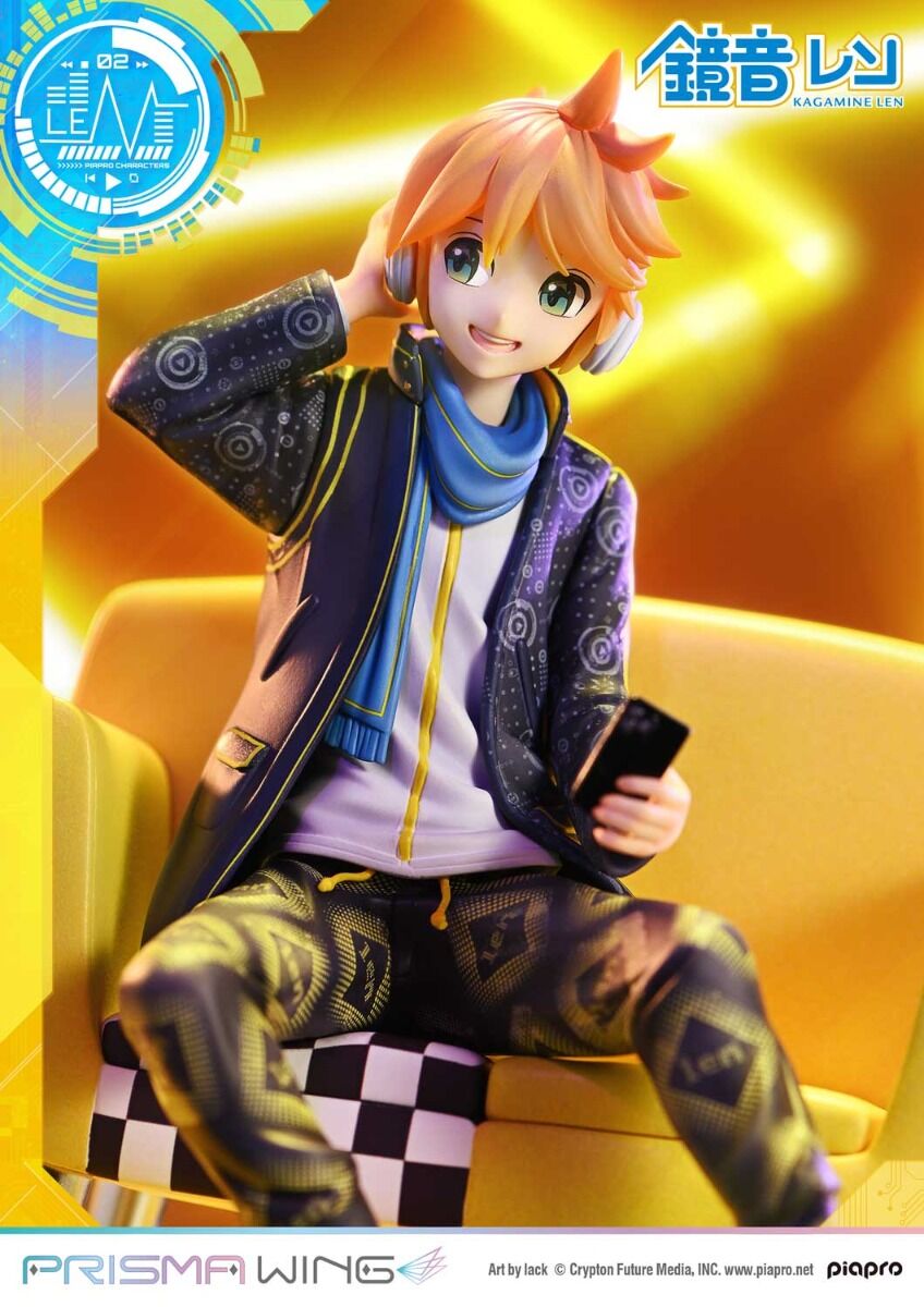 Piapro Characters - Kagamine Len - Prisma Wing (PWPCL-04) - 1/7 (Prime 1 Studio) photo 32
