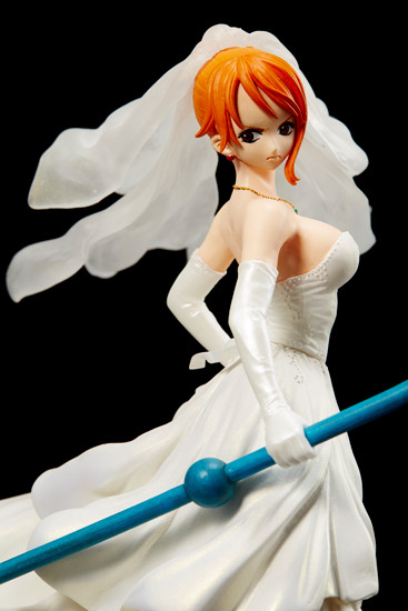 One Piece - Nami - Figure Colosseum - SCultures - Zoukeiou Chojho Kessen IV (Vol.2) - Wedding Version (Banpresto) photo 2