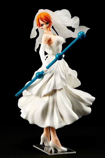 One Piece - Nami - Figure Colosseum - SCultures - Zoukeiou Chojho Kessen IV (Vol.2) - Wedding Version (Banpresto) photo 3