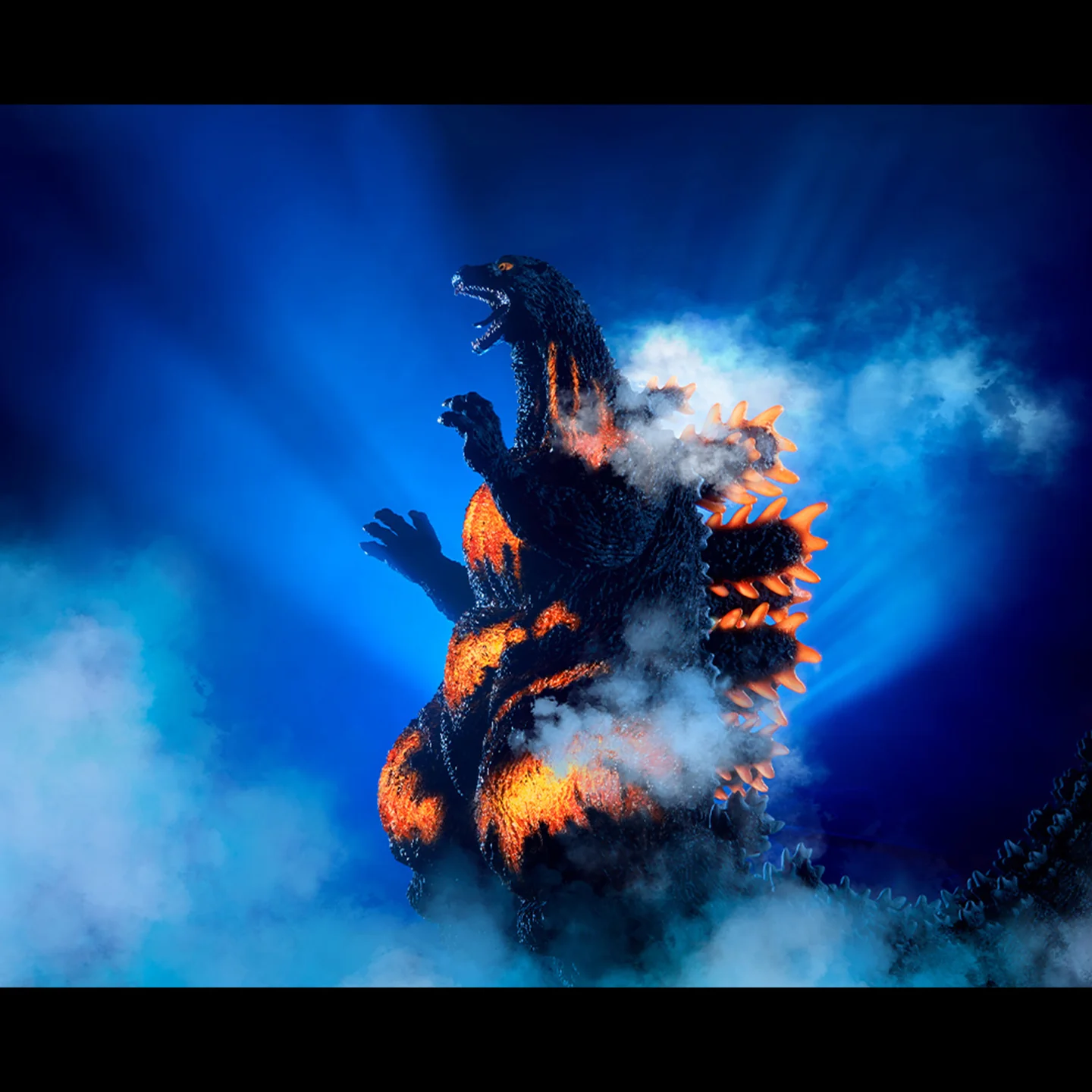 Gojira vs. Destoroyah - Burning Gojira - Toho 30cm Series - Last Scene Godzilla Store Limited Edition (X-Plus) photo 8